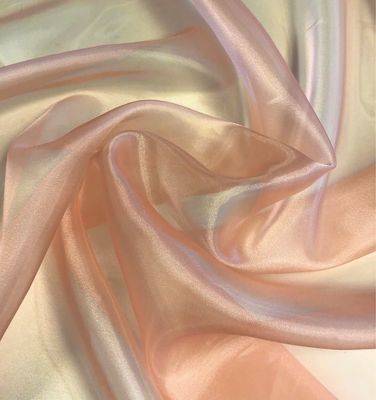 Crystal Organza- Peach
