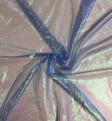 Rainbow Organza- Royal Blue