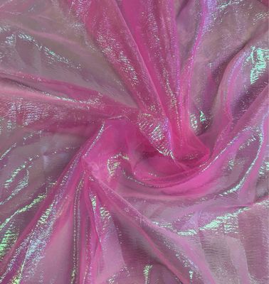 Rainbow Organza- Flo Pink