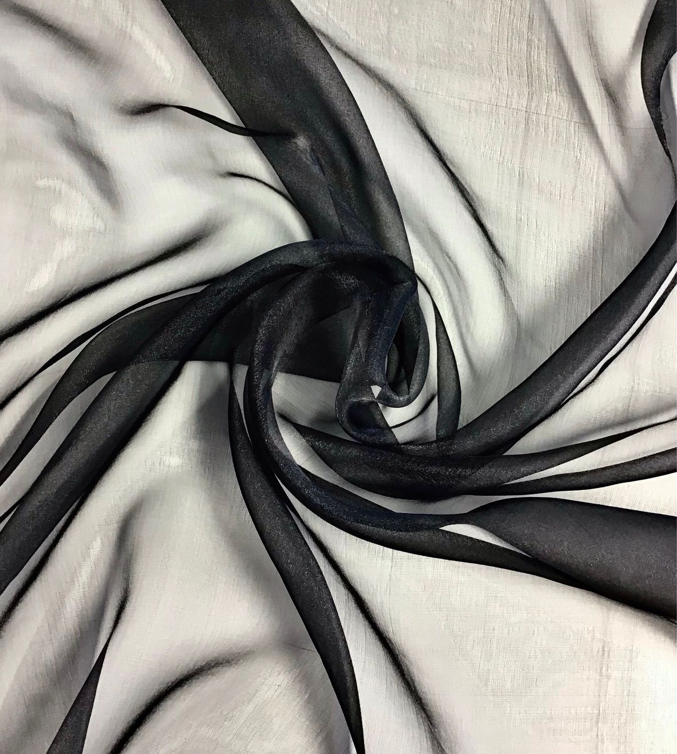 Crystal Organza- Black