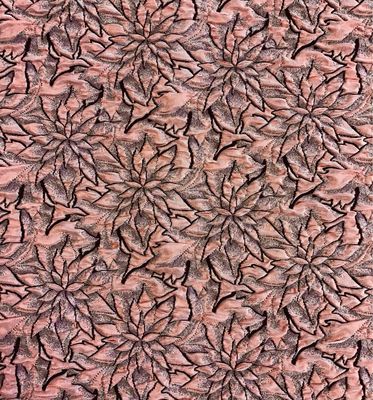 Pink Brocade Floral