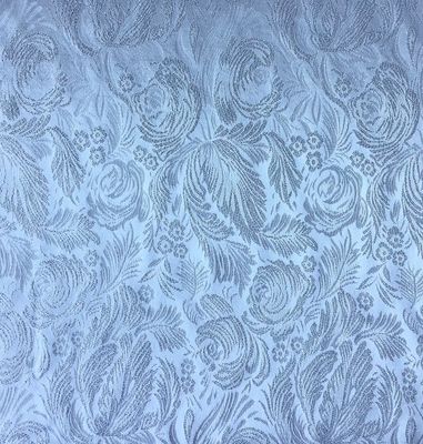 Brocade- Silver Metallic