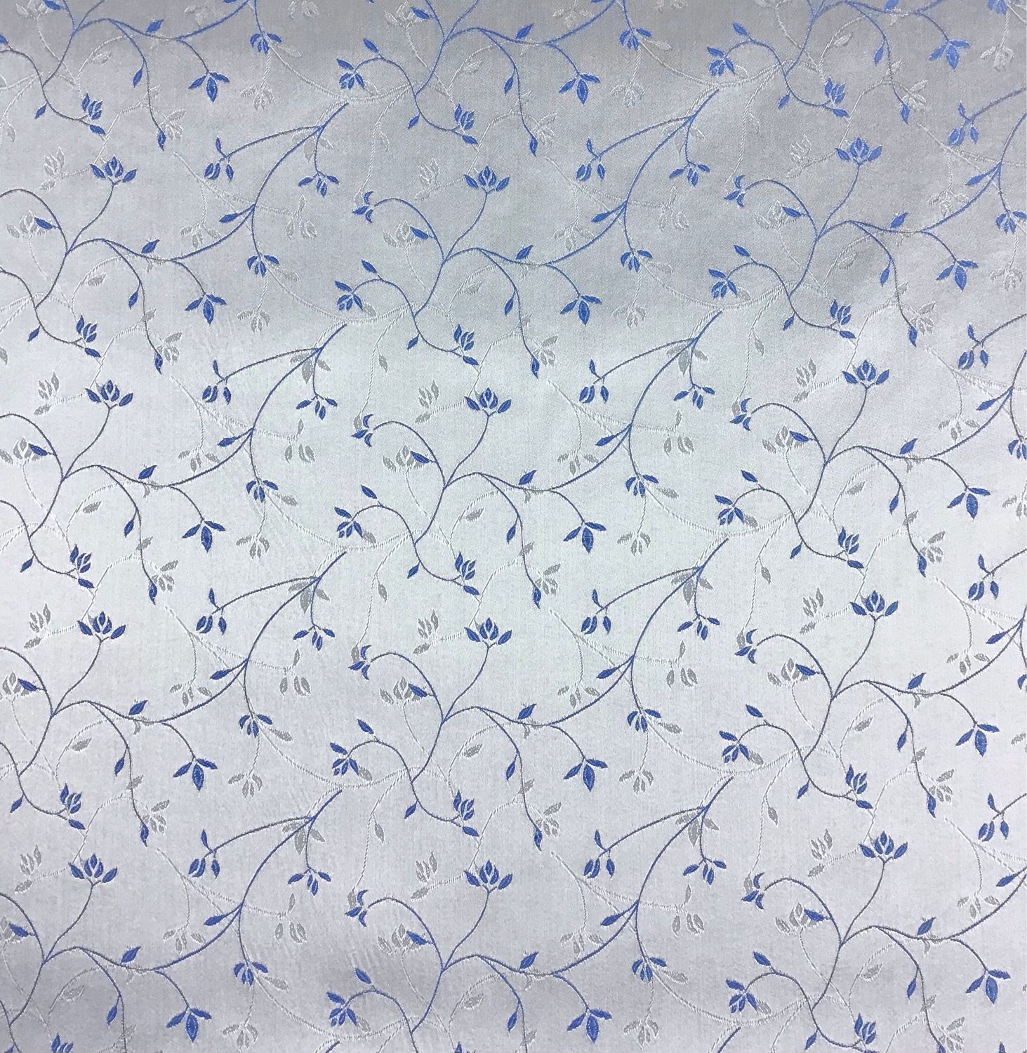 Baby Blue Brocade