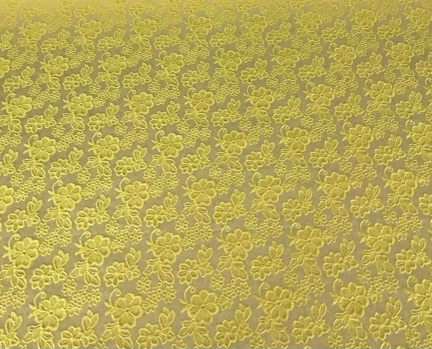Brocade- Yellow