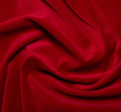 Cotton Velvet- Red