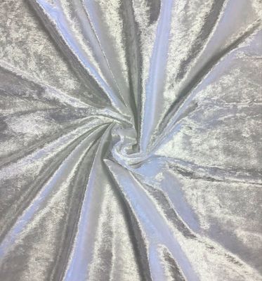 Crushed Velvet- White