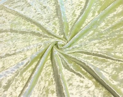 Crushed Velvet- Lime