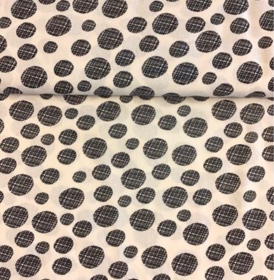 Black And White- Cotton Linen