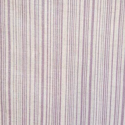 Dusty Lilac Striped Linen