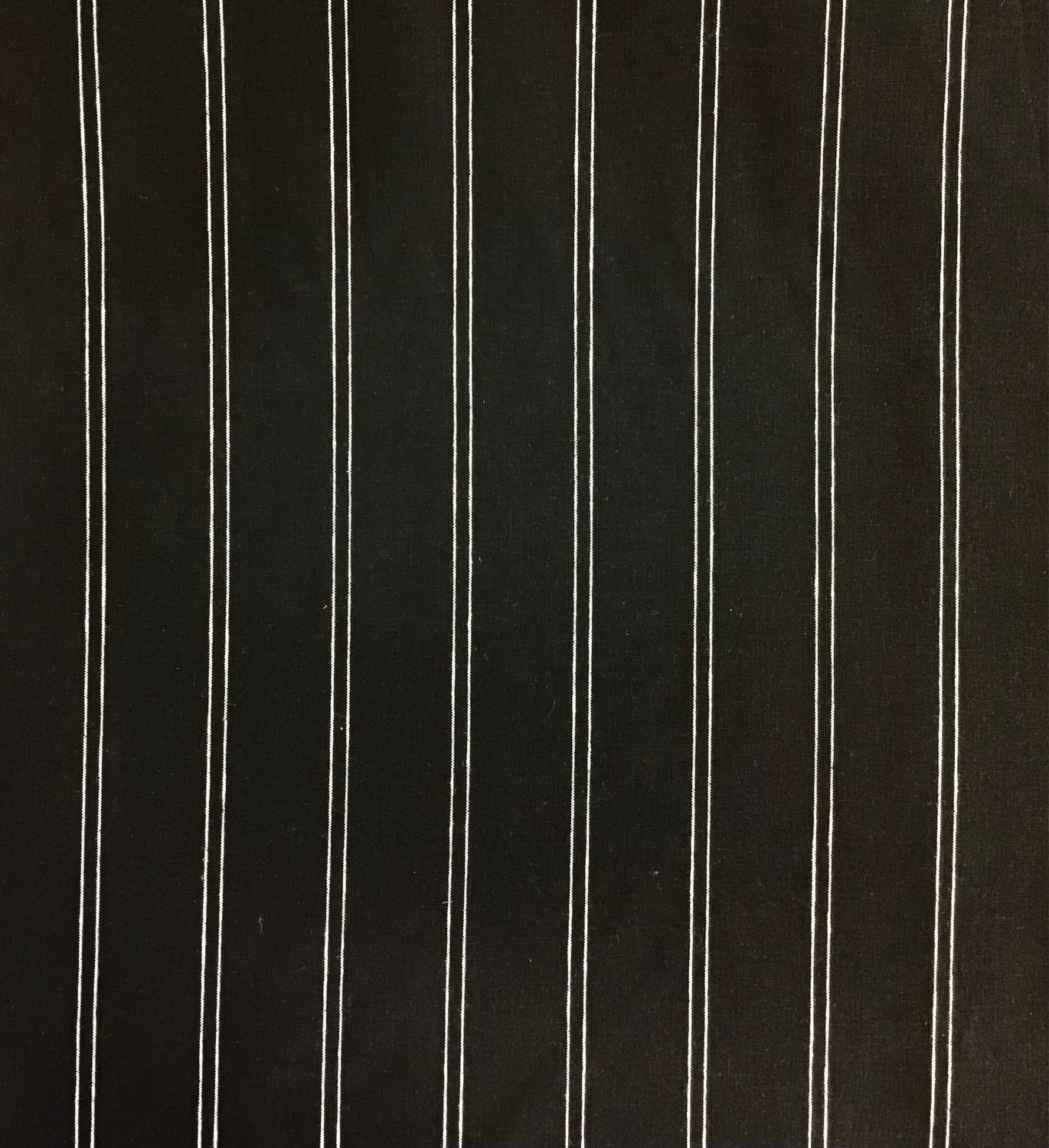 Black And White - Linen Polyester