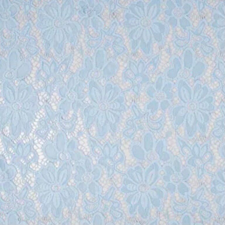Soft Lace- Light Blue