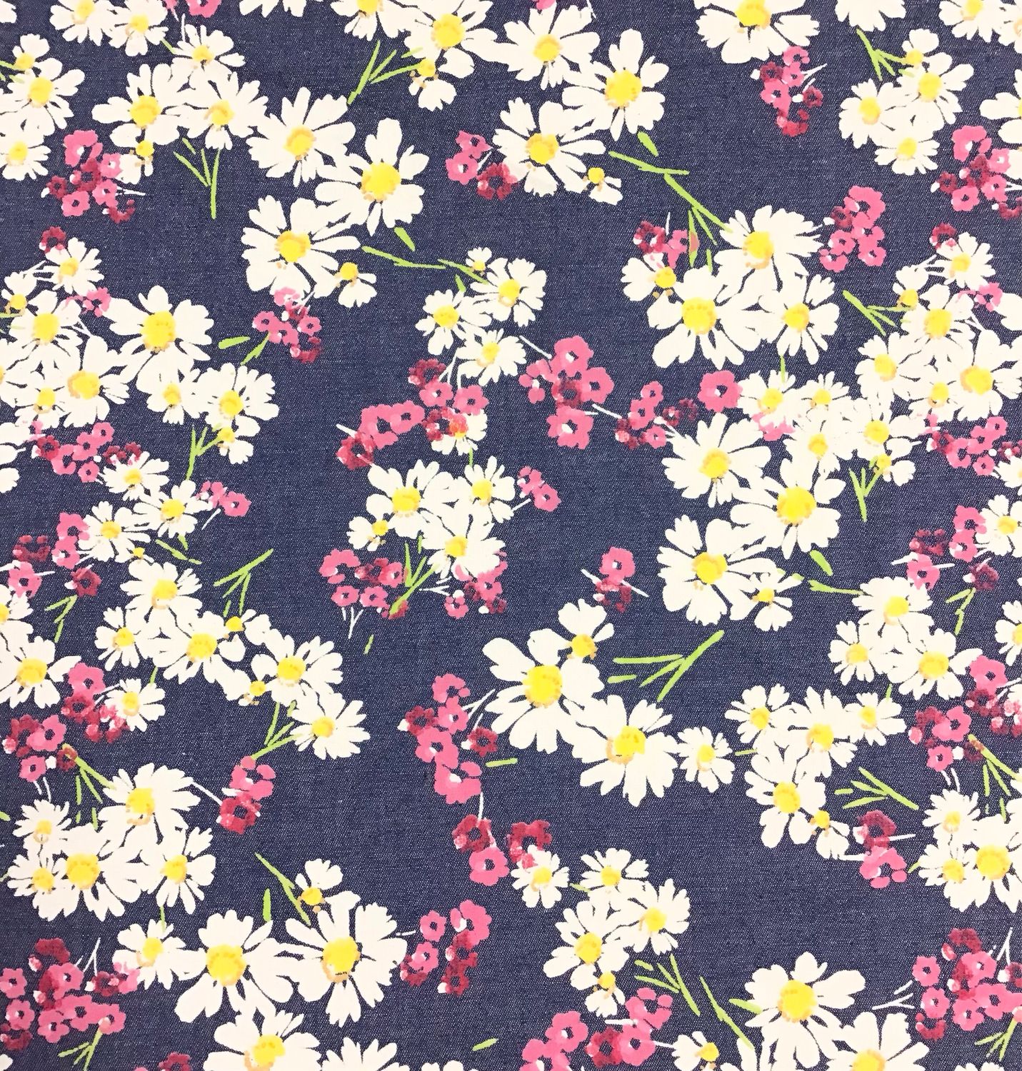 Lightweight Denim- Floral