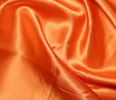 Satin Lining- Orange