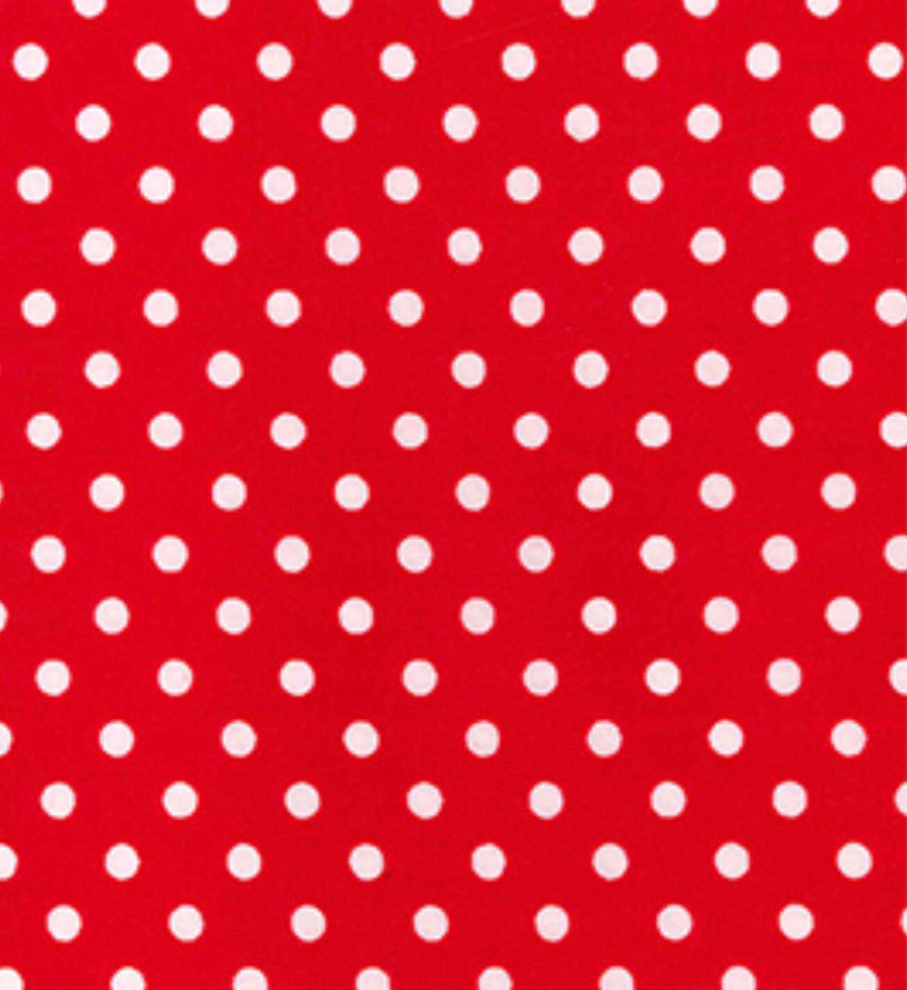 Polycotton- Polka Dots