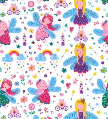 Polycotton- Fairies