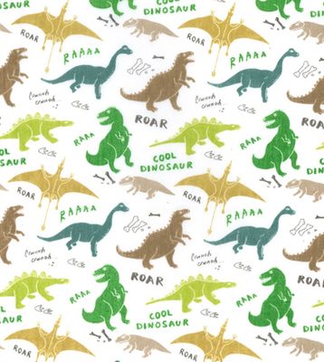 Polycotton- Dinosaurs