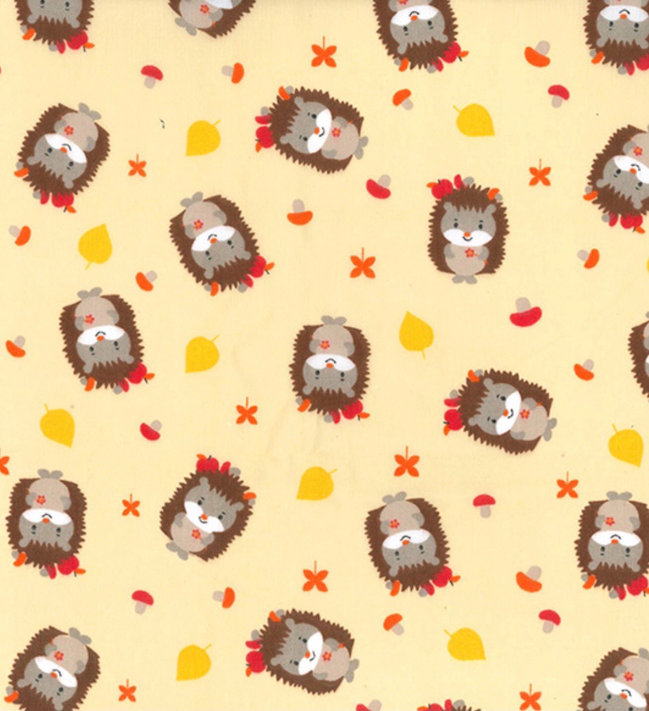 Polycotton- Hedgehogs