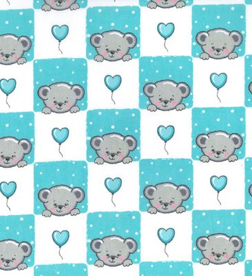Polycotton- Teddy Bear