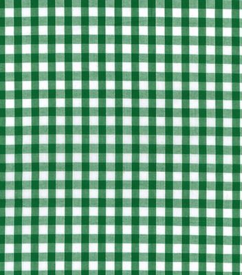 Gingham 1/4”- Green