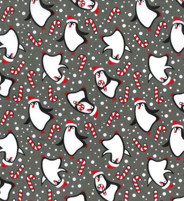 Polycotton- Penguin