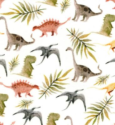 Dinosaur Brushed Cotton