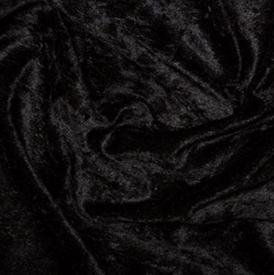 Crushed Velvet- Black