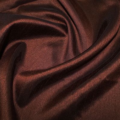 Shantung Satin-Chocolate