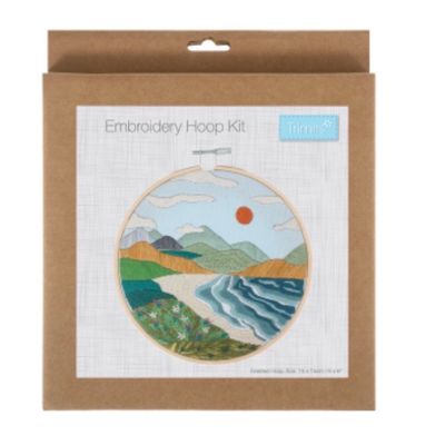Embroidery Kit- Coast