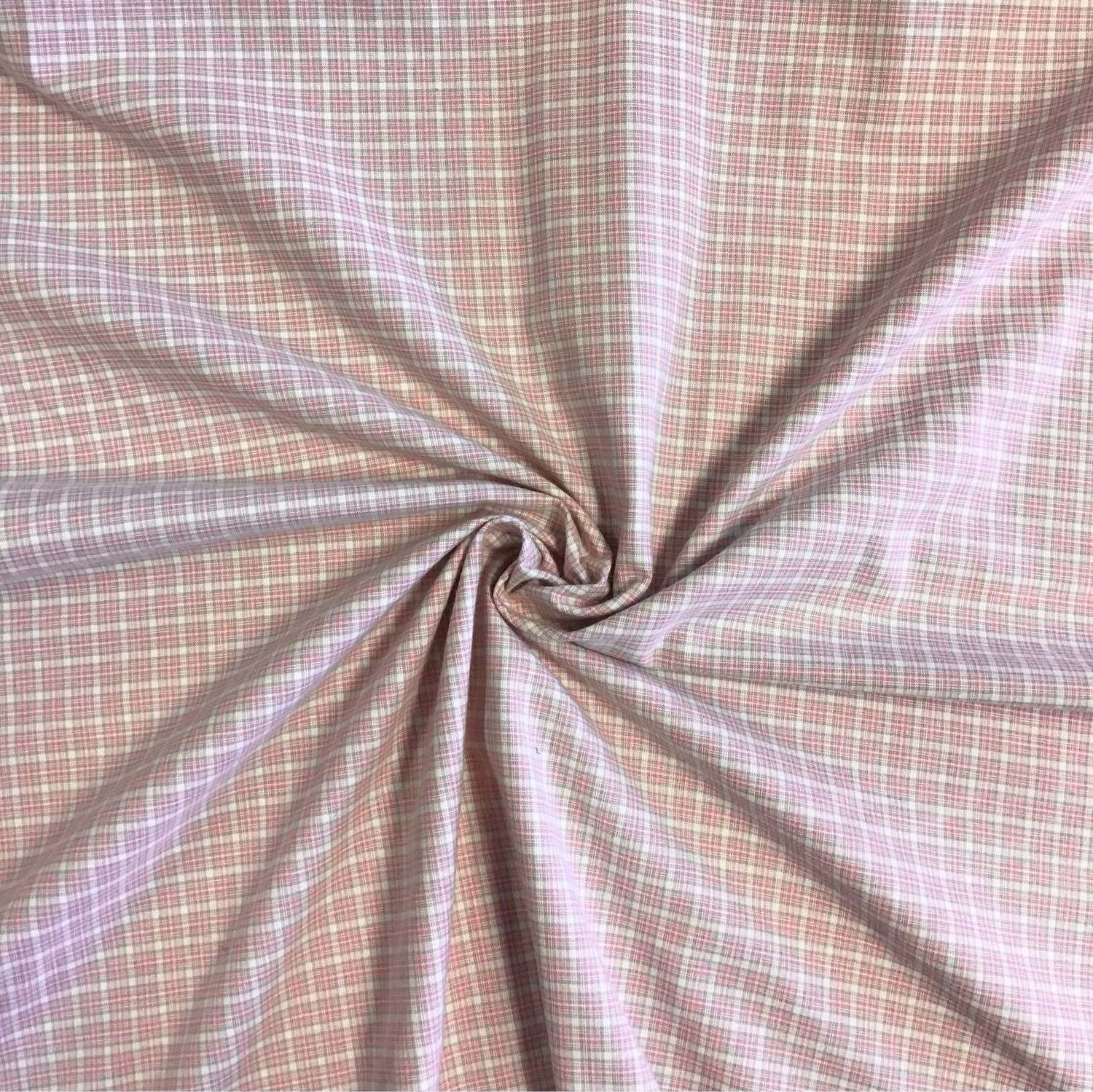 Shirt Fabric- Pink Check Shirt Fabric- Pink Check