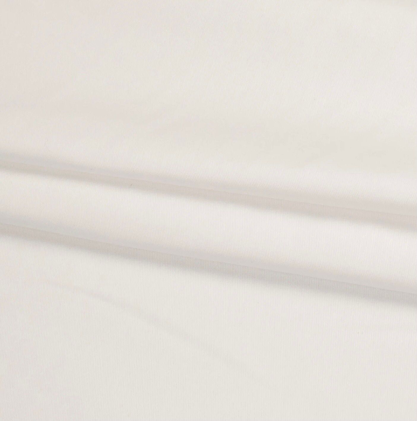 Cotton Drill- Light weight- White