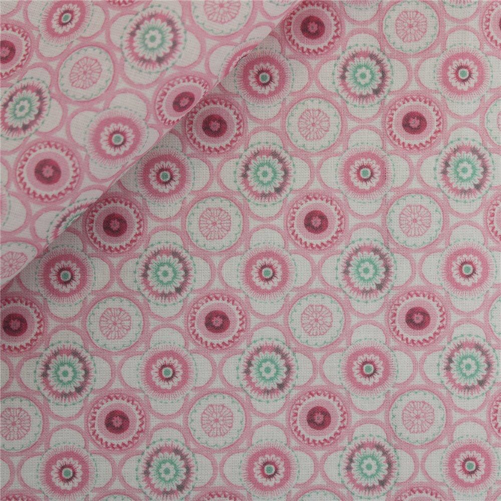Patchwork Spring- Rose