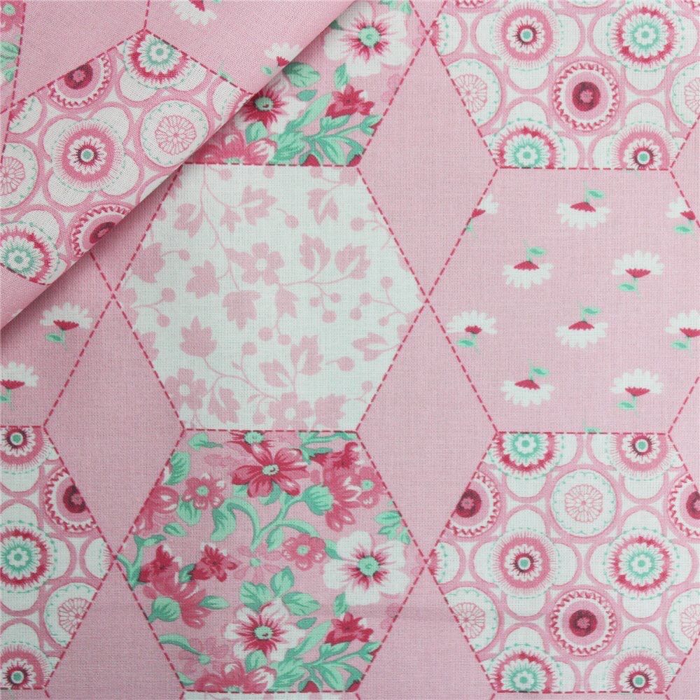 Patchwork Spring- Rose