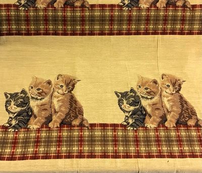 Upholstery Fabric- Cats