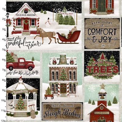 Home For The Holidays- Picture Patches