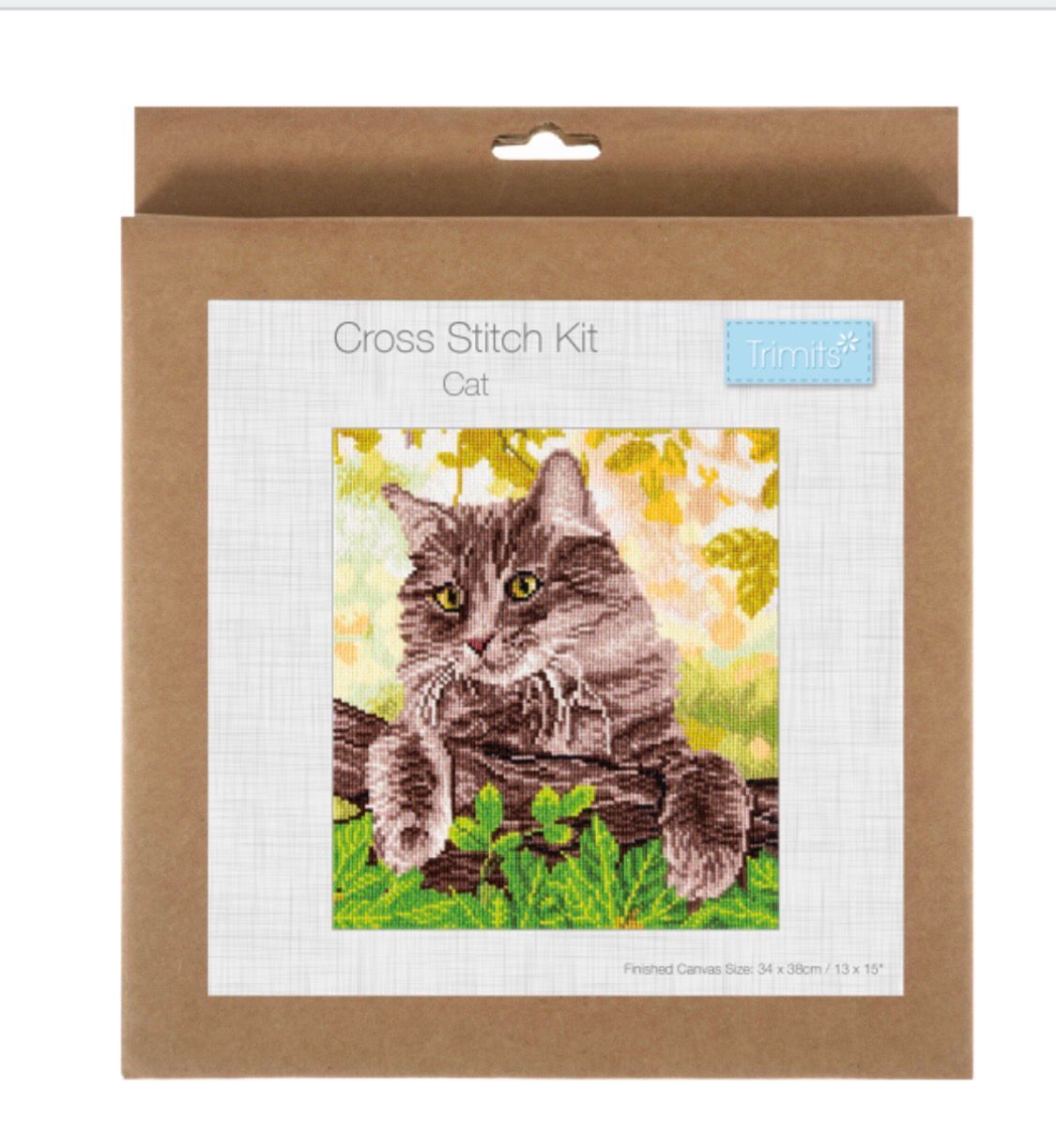 Counted Cross Stitch Kit- Cat Counted Cross Stitch Kit- Cat