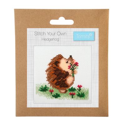 Cross Stitch Kit- Hedgehog Cross Stitch Kit- Hedgehog