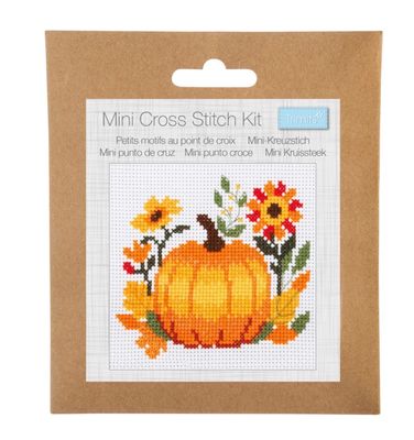 Cross Stitch Kit- Pumpkin Cross Stitch Kit- Pumpkin