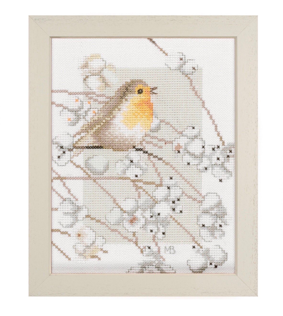 Counted Cross Stitch Kit- Robin