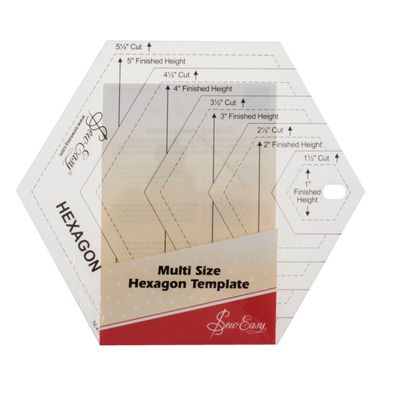 Quilt Hexagon Ruler Quilt Hexagon Ruler