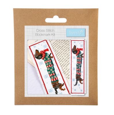 Cross Stitch Kit- Bookmark-Silly Sausage Cross Stitch Kit- Bookmark-Silly Sausage