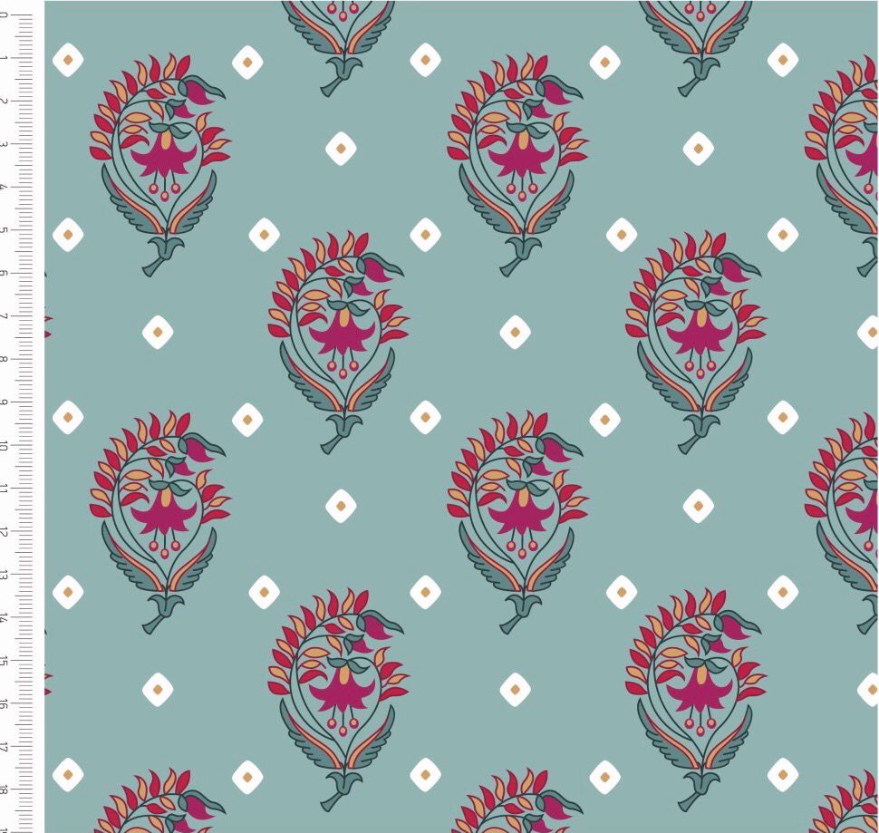 Indian Summer - Jaipur Flower Sage Indian Summer - Jaipur Flower Sage