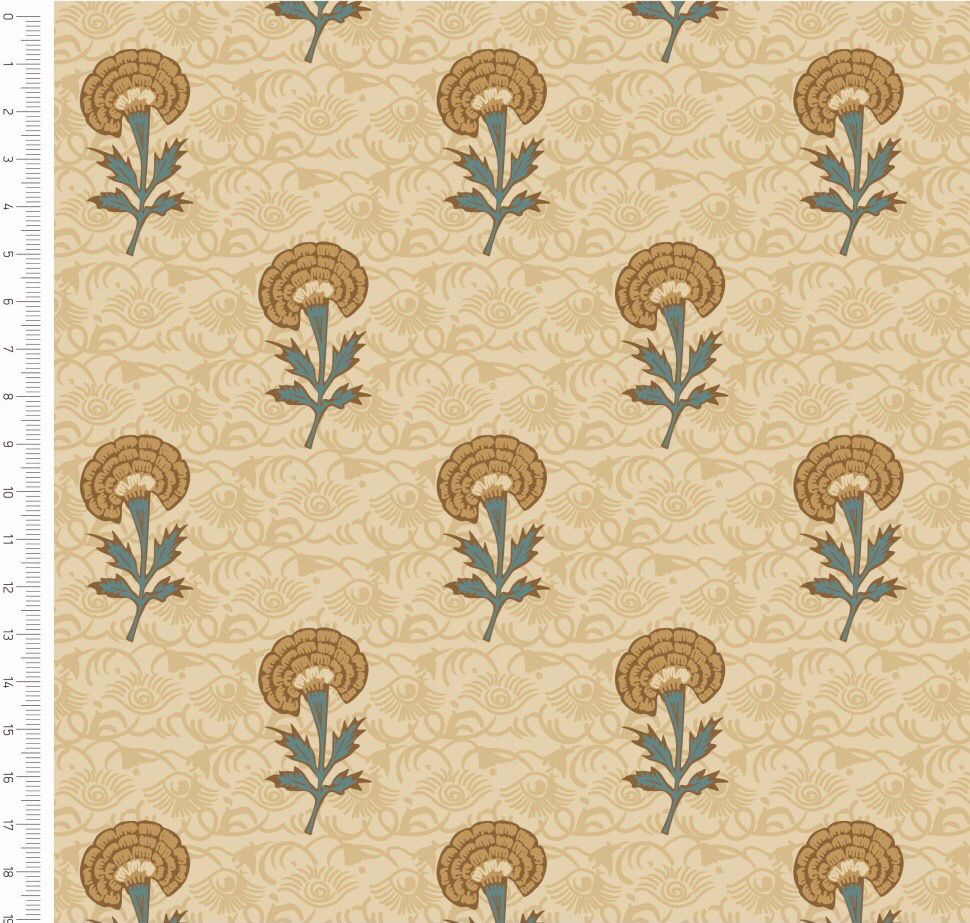 Indian Summer- Ochre Marigolds Indian Summer- Ochre Marigolds