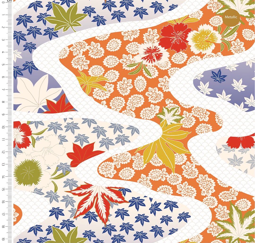 Serenity In Japan- Trailing Leaves Serenity In Japan- Trailing Leaves