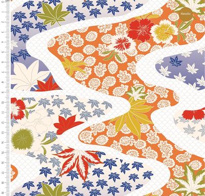 Serenity In Japan- Trailing Leaves Serenity In Japan- Trailing Leaves