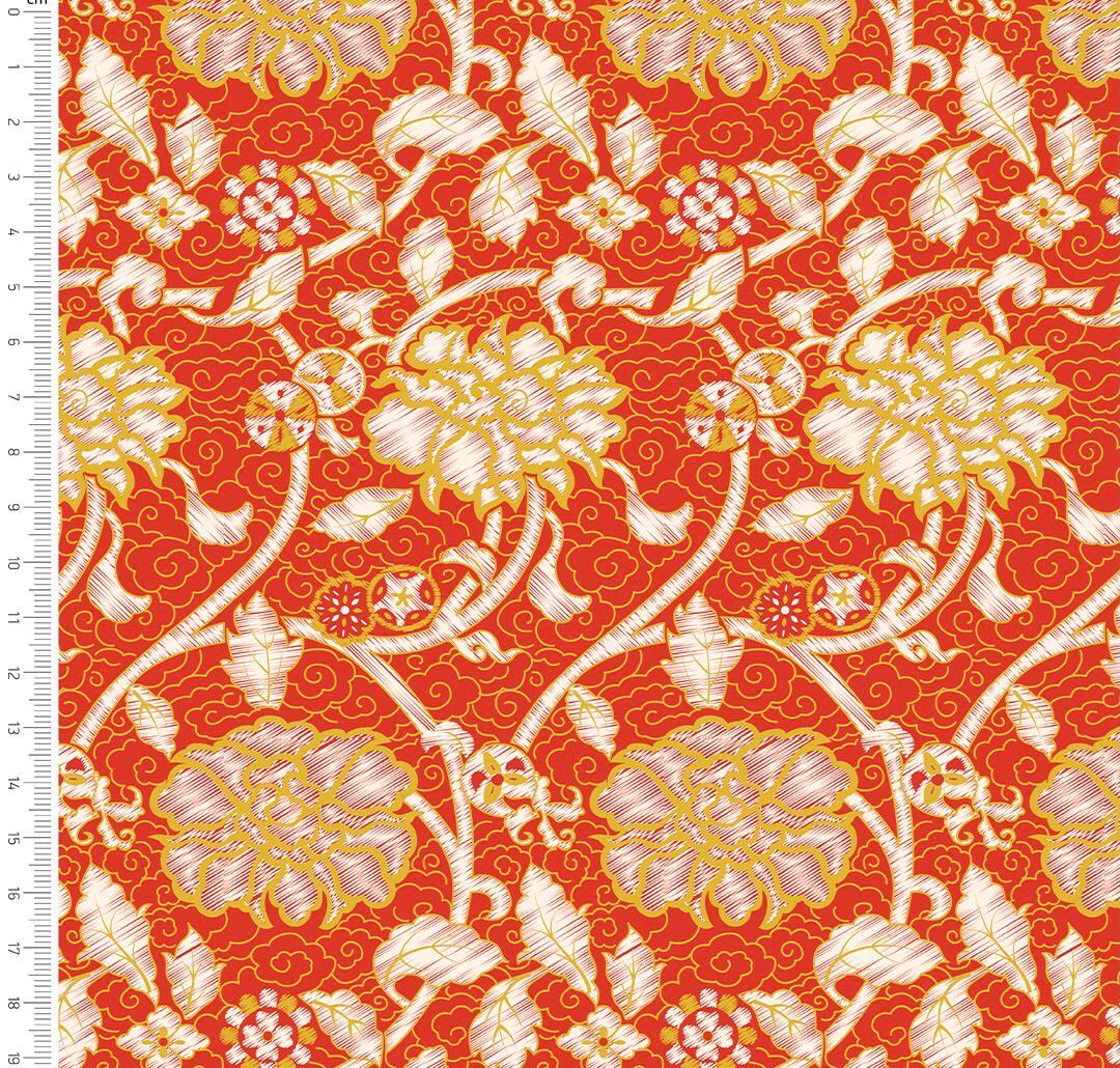 Serenity In Japan- Peony And Rosettes Serenity In Japan- Peony And Rosettes