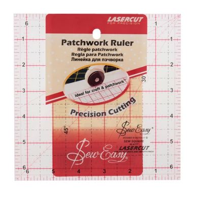 Patchwork Ruler- 6.5” Square Patchwork Ruler- 6.5” Square