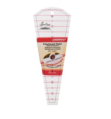 Patchwork Ruler- Dresden 8 x 3.5” Patchwork Ruler- Dresden 8 x 3.5”