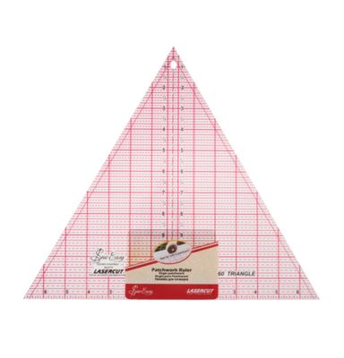 Patchwork Ruler- 60 Degree Triangle 12 x 13.875” Patchwork Ruler- 60 Degree Triangle 12 x 13.875”