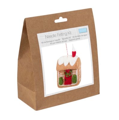 Needle Felting Kit- Festive House Needle Felting Kit- Festive House