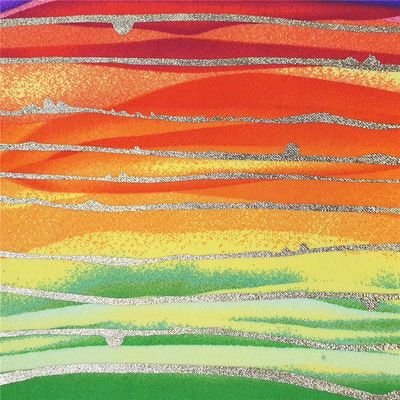 Multicoloured Stripes/ Lame Multicoloured Stripes/ Lame